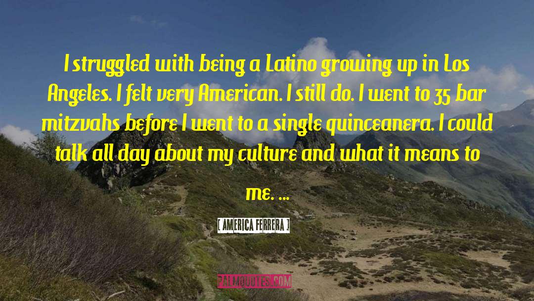 Modern Day American Culture quotes by America Ferrera