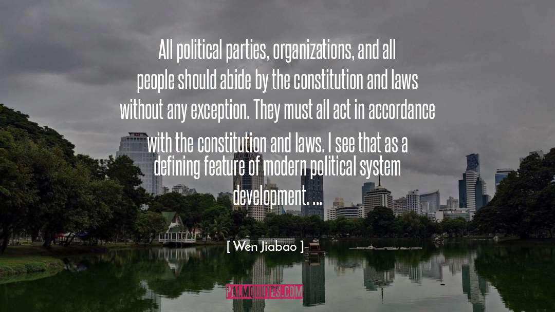 Modern Era quotes by Wen Jiabao
