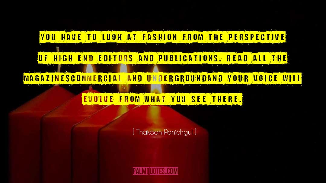Modern Fashion quotes by Thakoon Panichgul