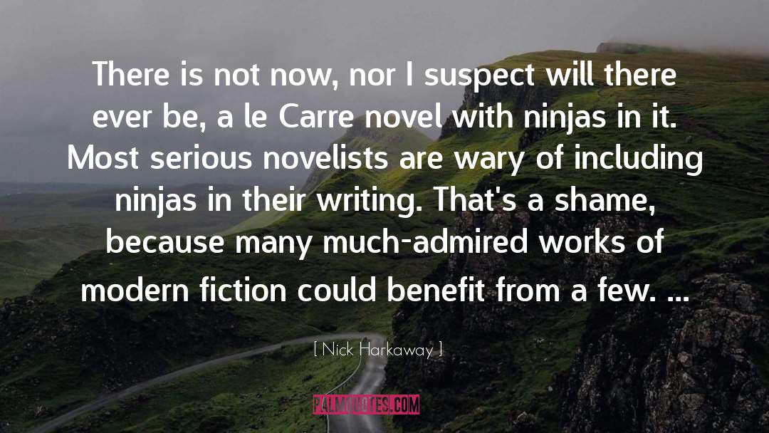 Modern Fiction quotes by Nick Harkaway