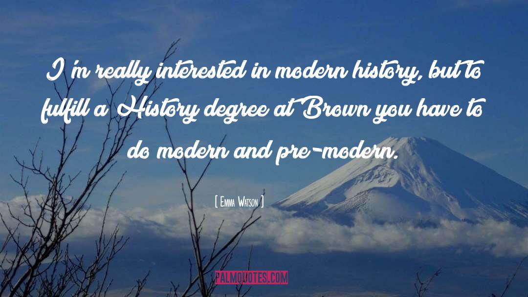 Modern History quotes by Emma Watson