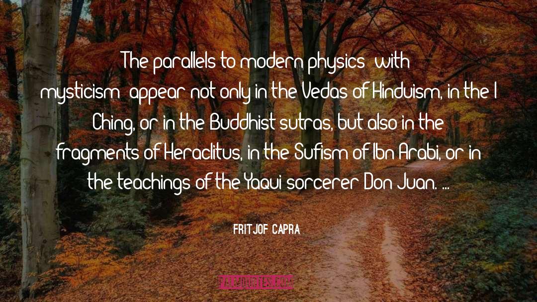 Modern Physics quotes by Fritjof Capra