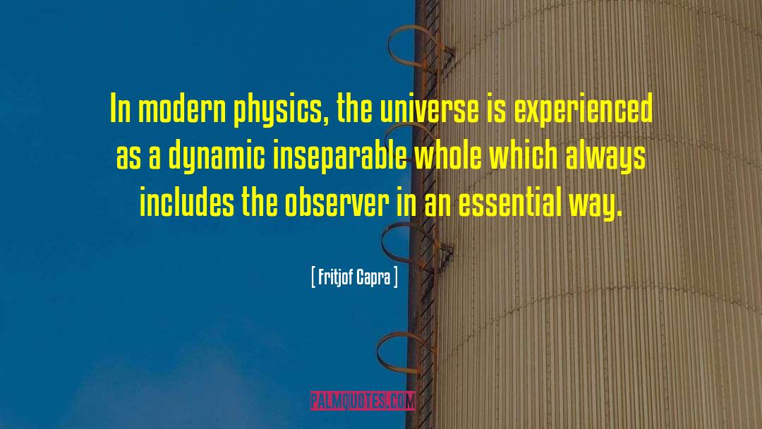 Modern Physics quotes by Fritjof Capra