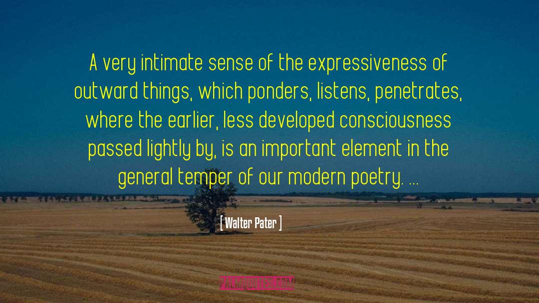 Modern Poetry quotes by Walter Pater