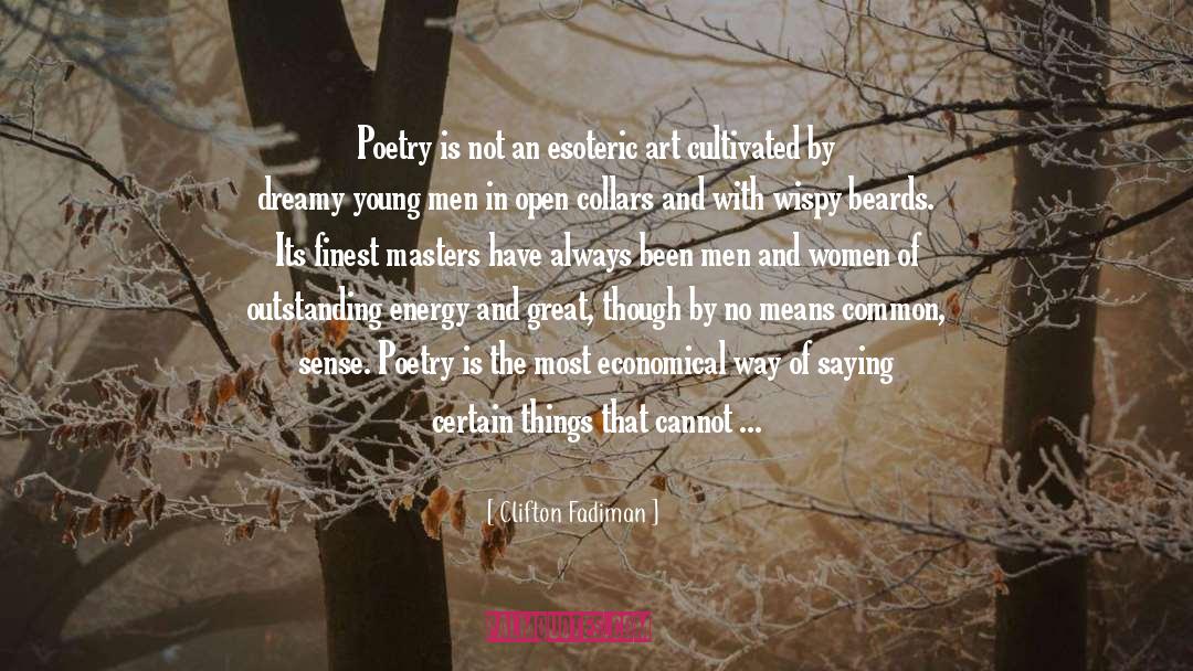 Modern Poetry quotes by Clifton Fadiman