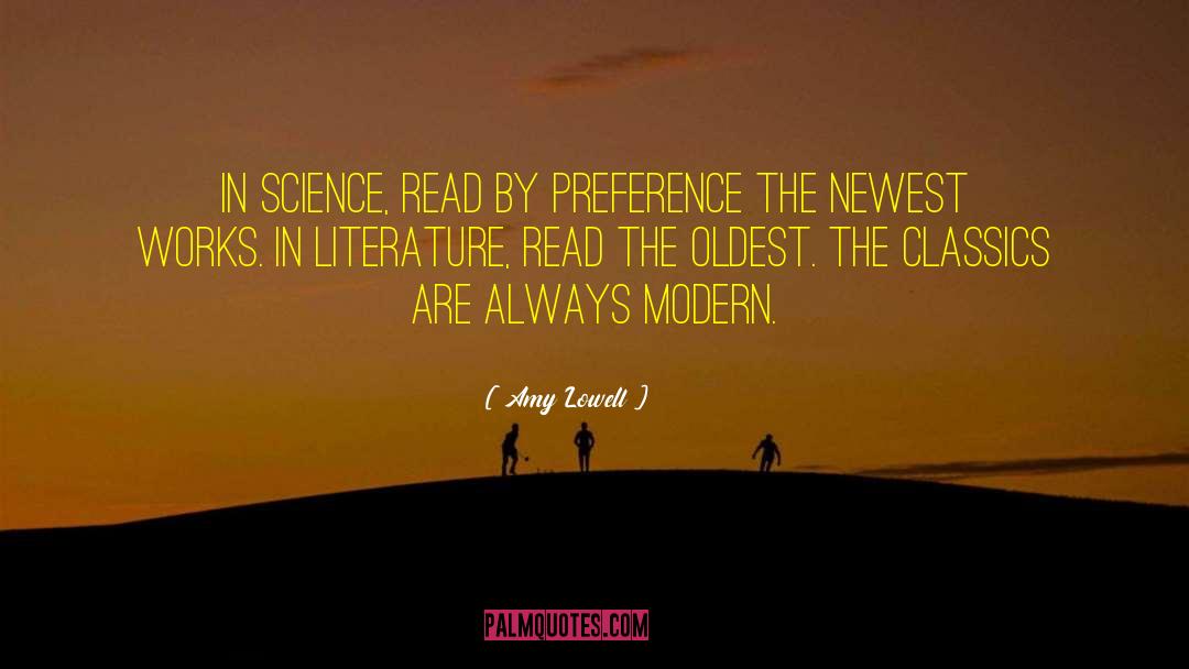 Modern Science quotes by Amy Lowell