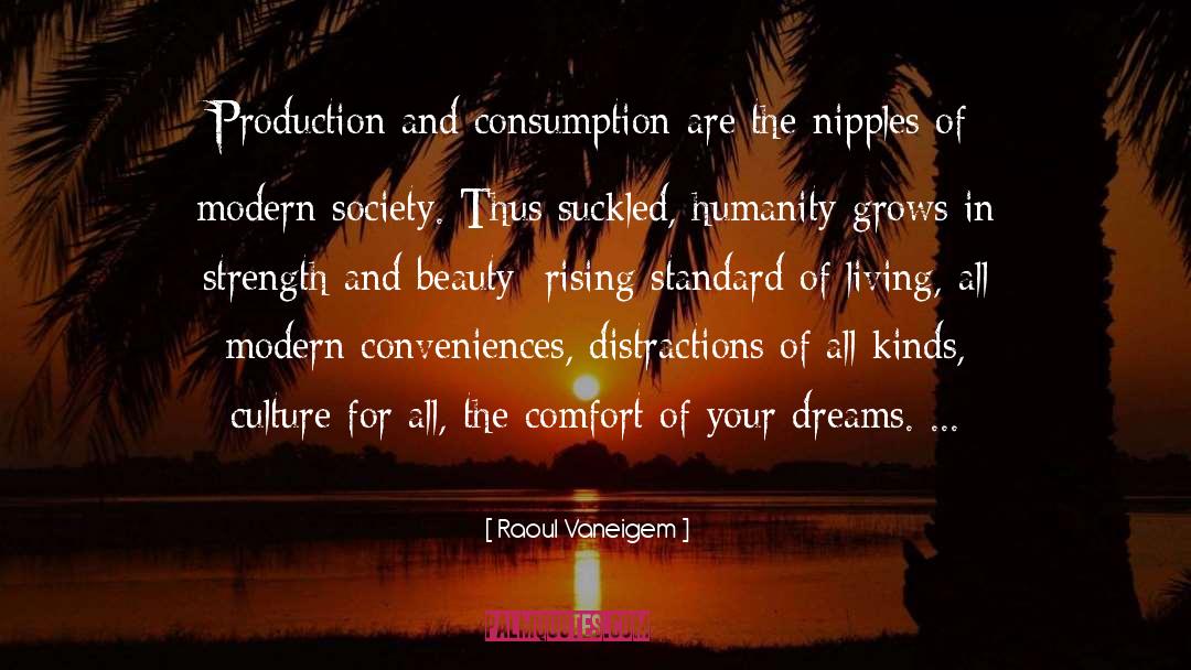 Modern Society quotes by Raoul Vaneigem