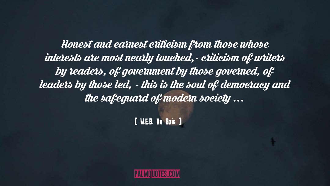 Modern Society quotes by W.E.B. Du Bois