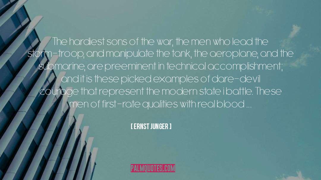 Modern State quotes by Ernst Junger