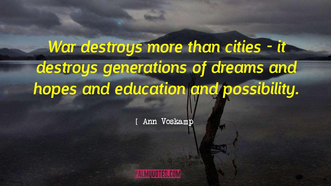 Modern War quotes by Ann Voskamp