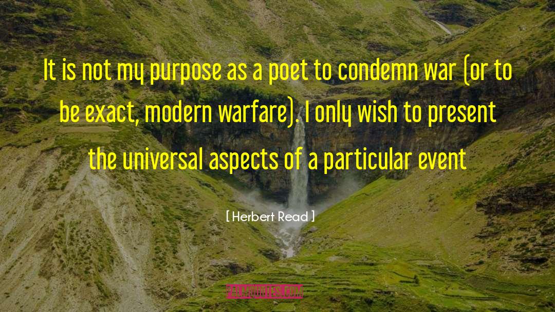 Modern Warfare quotes by Herbert Read