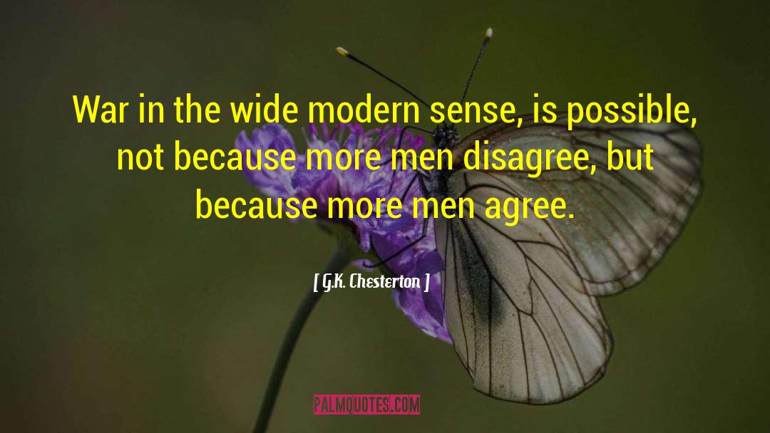 Modern Warfare quotes by G.K. Chesterton