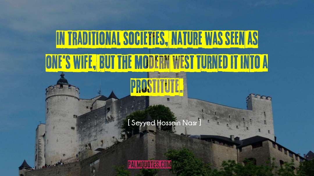 Modern West quotes by Seyyed Hossein Nasr