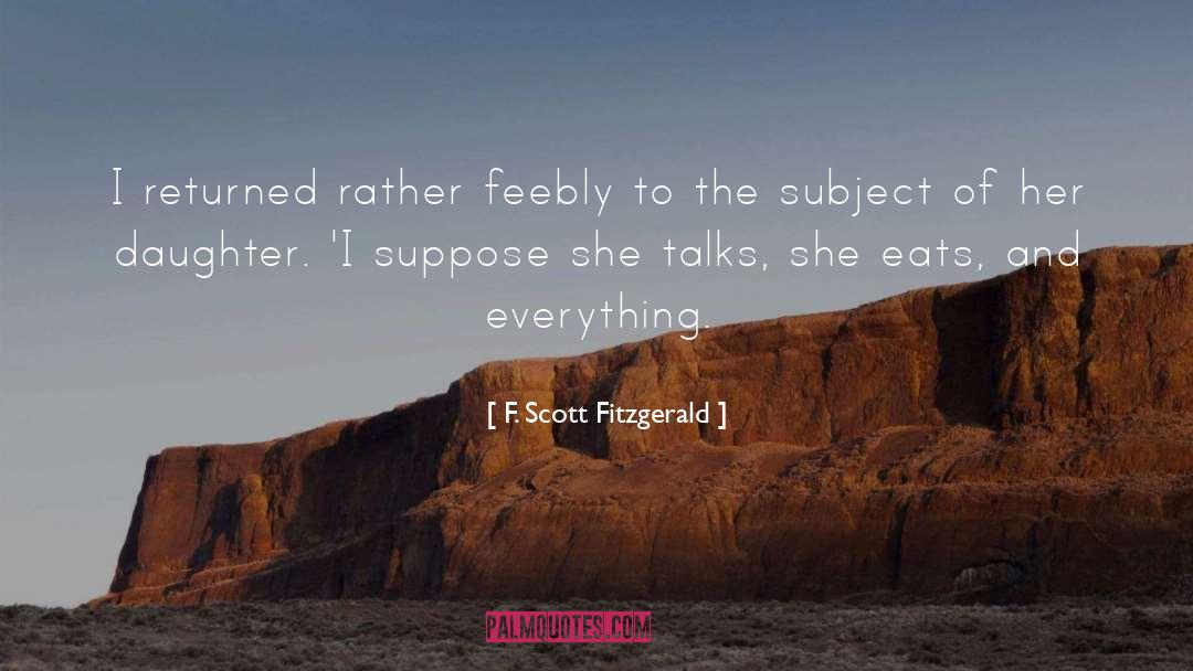 Modernist quotes by F. Scott Fitzgerald