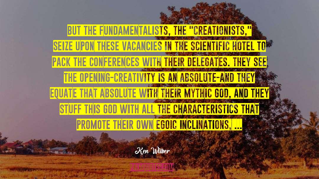 Modernists Vs Fundamentalists quotes by Ken Wilber