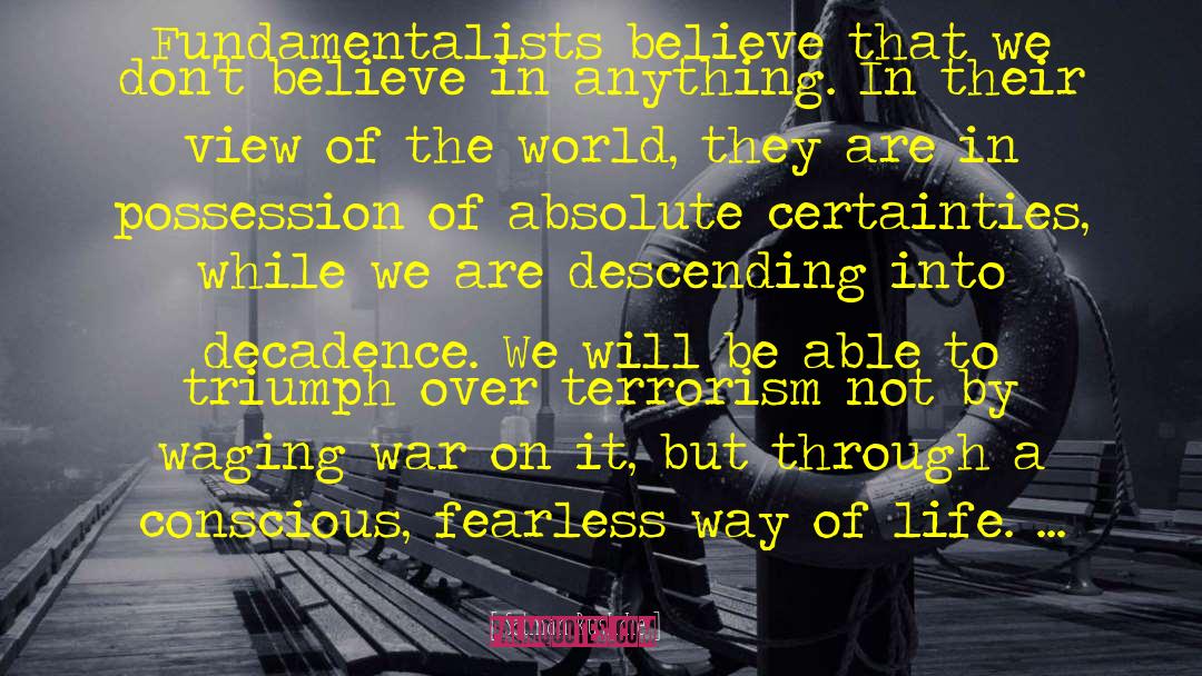 Modernists Vs Fundamentalists quotes by Salman Rushdie