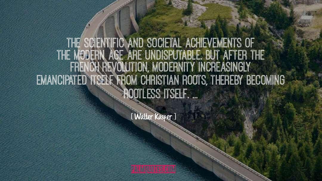 Modernity quotes by Walter Kasper