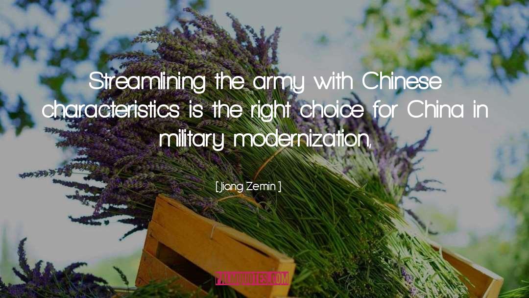 Modernization quotes by Jiang Zemin
