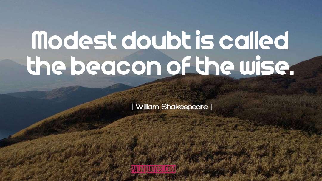 Modest quotes by William Shakespeare