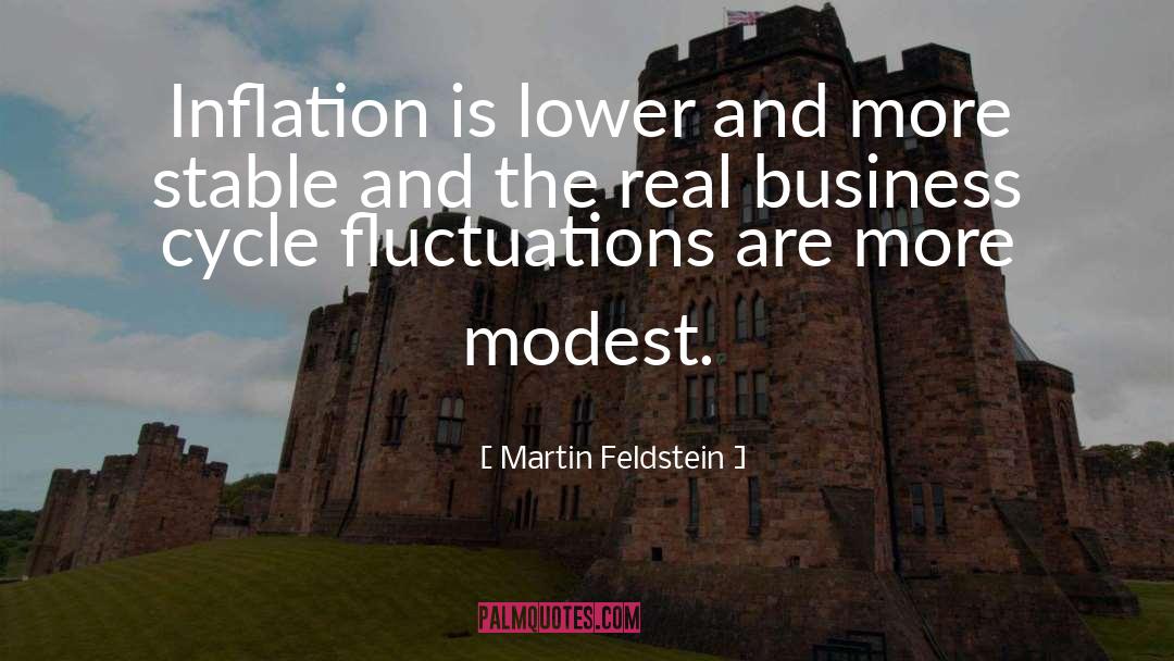 Modest quotes by Martin Feldstein
