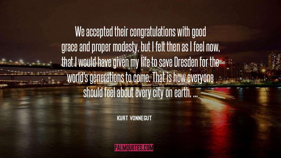 Modesty And Humbleness quotes by Kurt Vonnegut