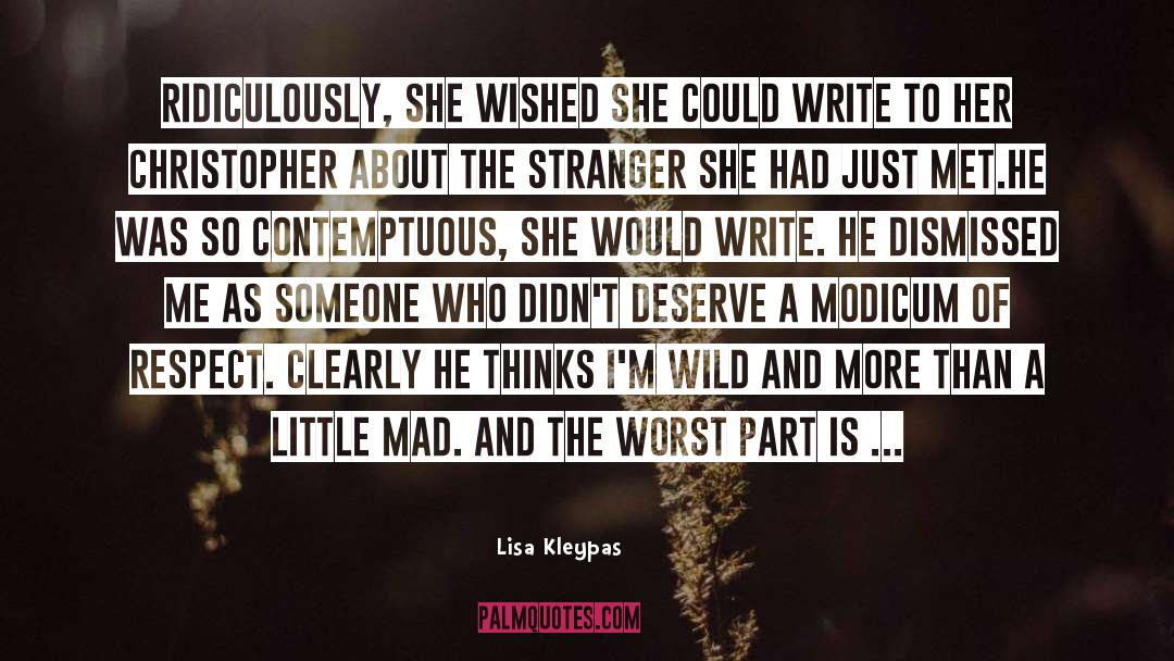 Modicum quotes by Lisa Kleypas