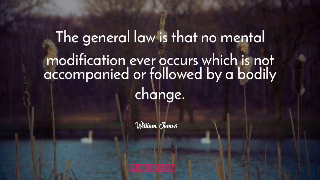 Modification quotes by William James