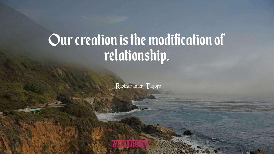 Modification quotes by Rabindranath Tagore