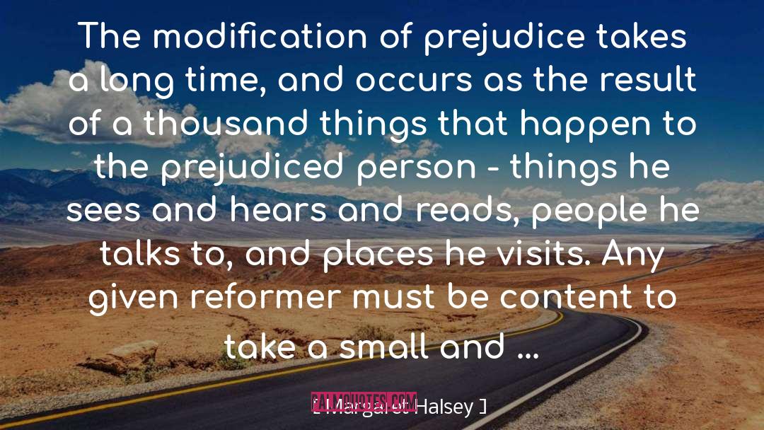 Modification quotes by Margaret Halsey