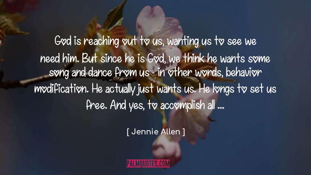 Modification quotes by Jennie Allen