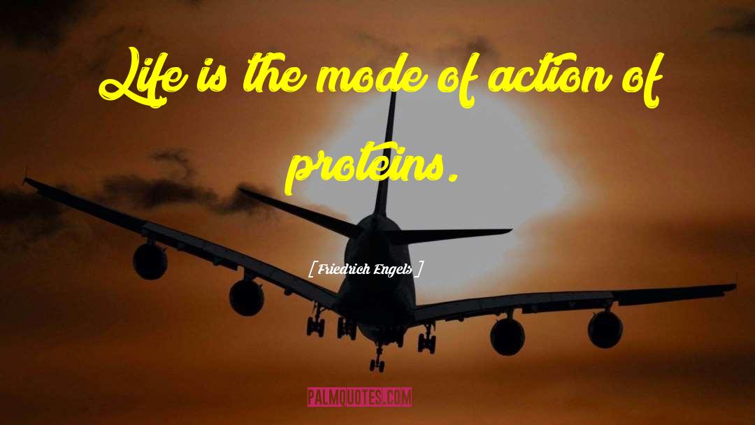 Modifies Proteins quotes by Friedrich Engels