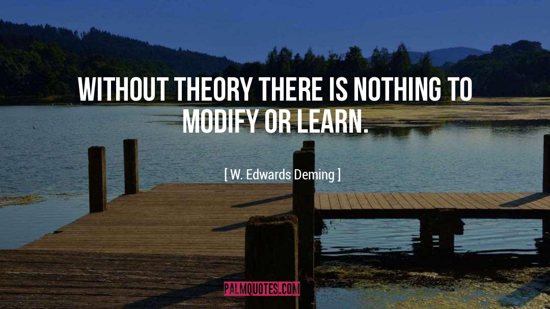 Modify quotes by W. Edwards Deming