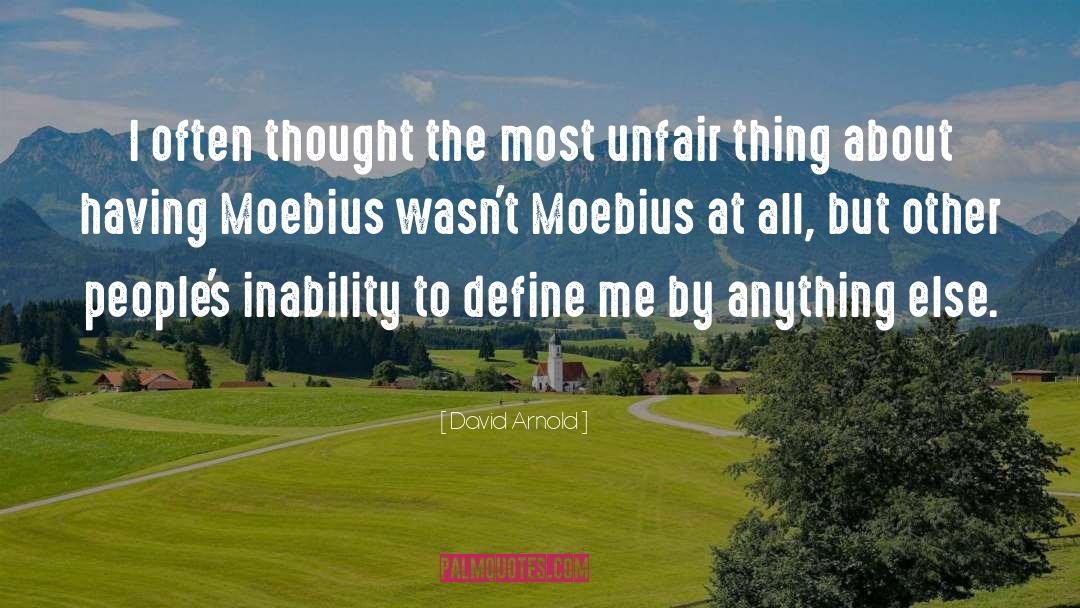 Moebius quotes by David Arnold