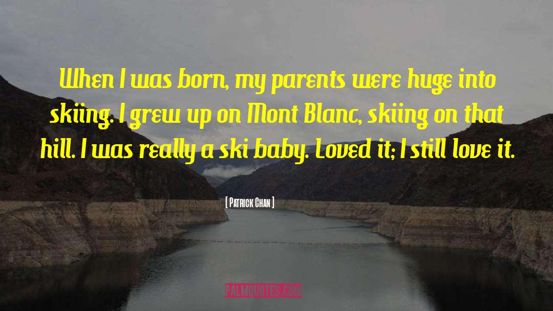 Moguls Ski quotes by Patrick Chan
