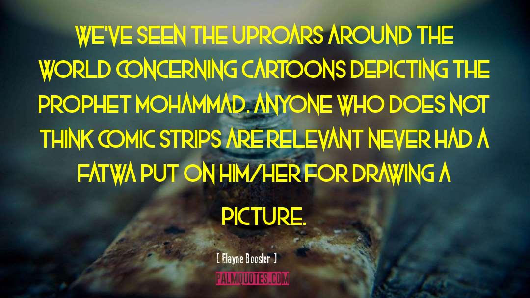 Mohammad quotes by Elayne Boosler