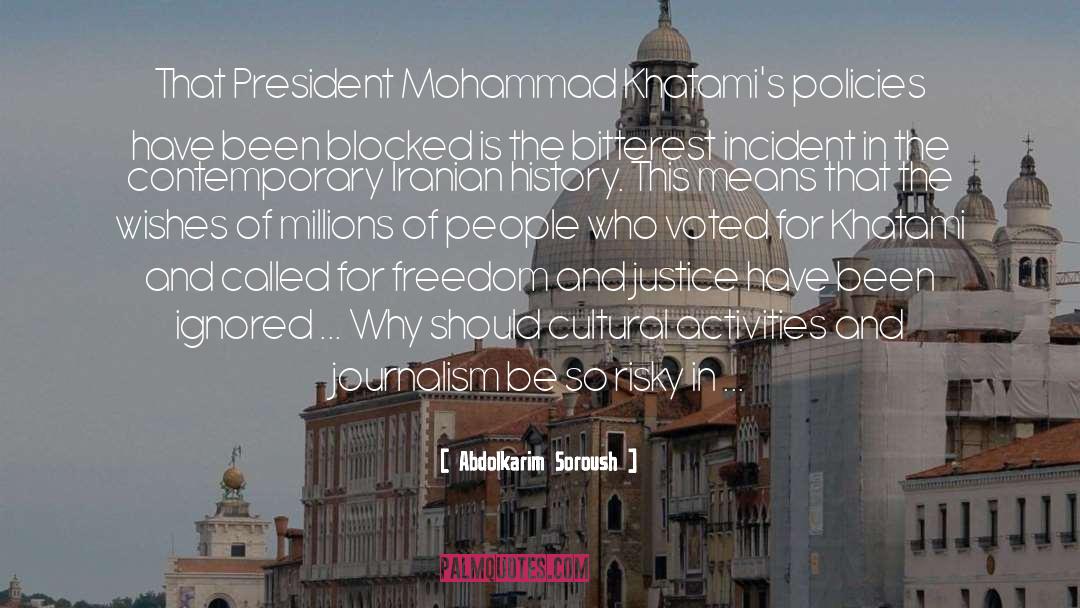 Mohammad quotes by Abdolkarim Soroush