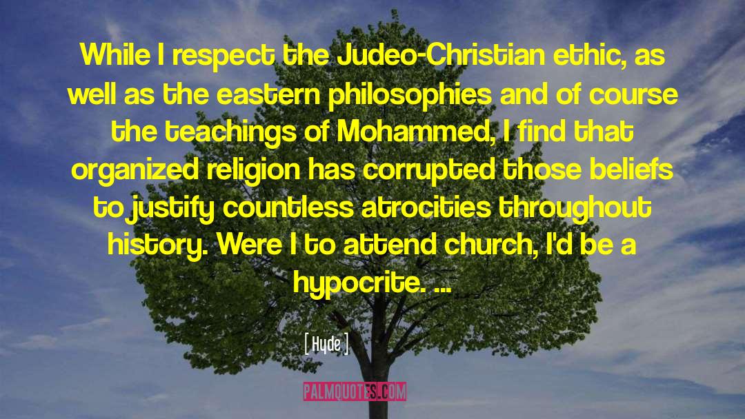 Mohammed quotes by Hyde