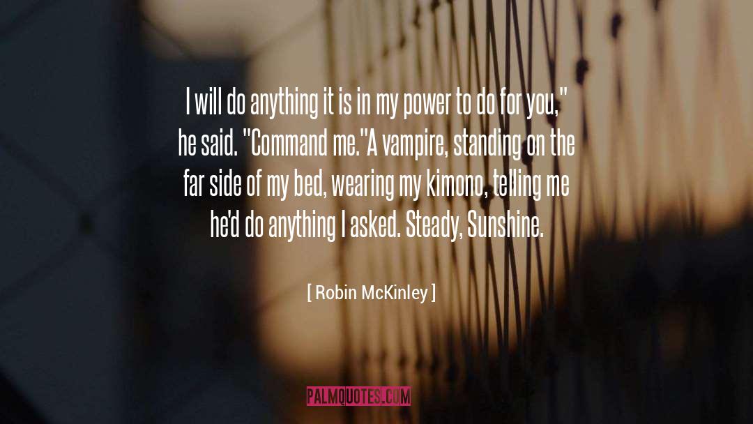 Moka Rosario Vampire quotes by Robin McKinley