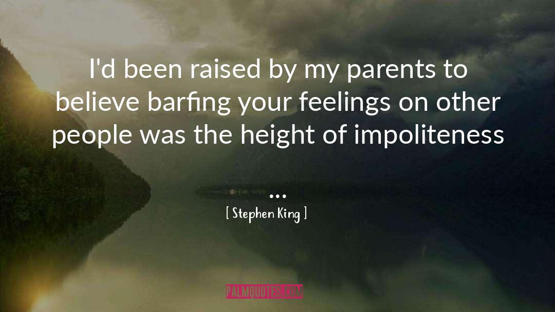Mokomichi Hayamis Height quotes by Stephen King