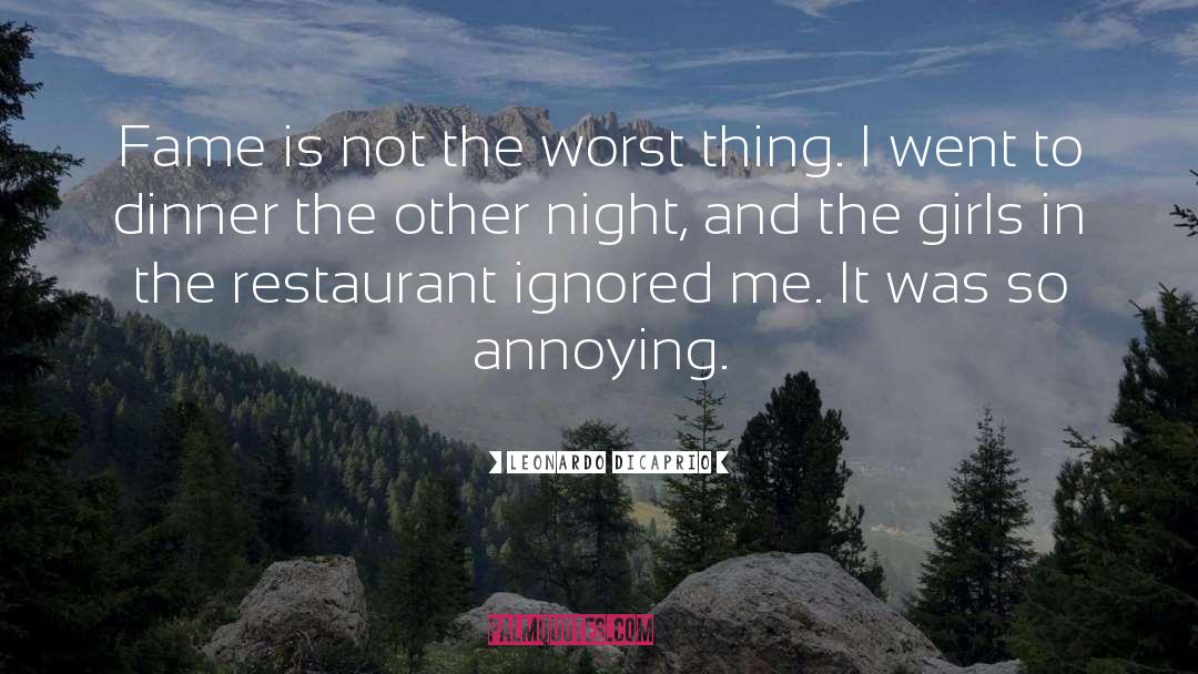 Mokus Restaurant quotes by Leonardo DiCaprio