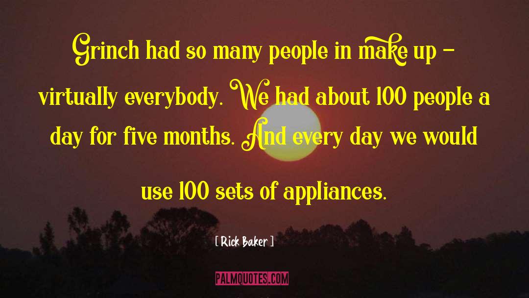 Molander Appliances quotes by Rick Baker