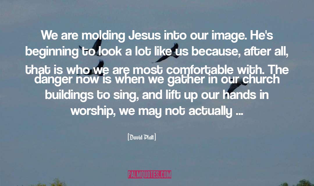 Molding quotes by David Platt