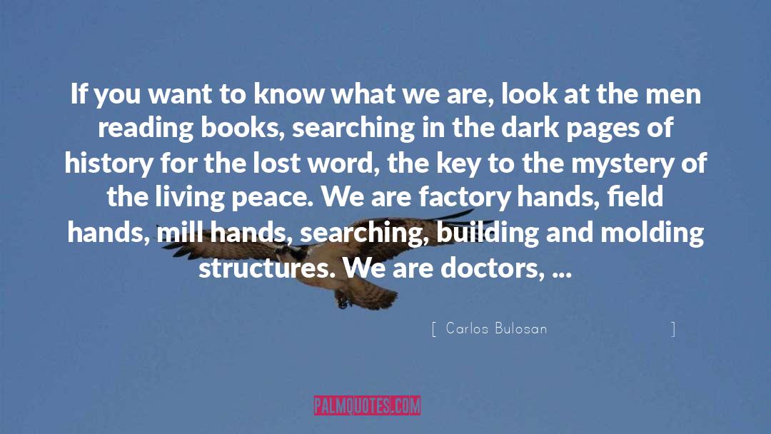 Molding quotes by Carlos Bulosan