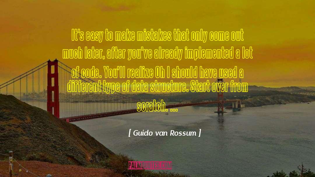 Molecular Structure quotes by Guido Van Rossum