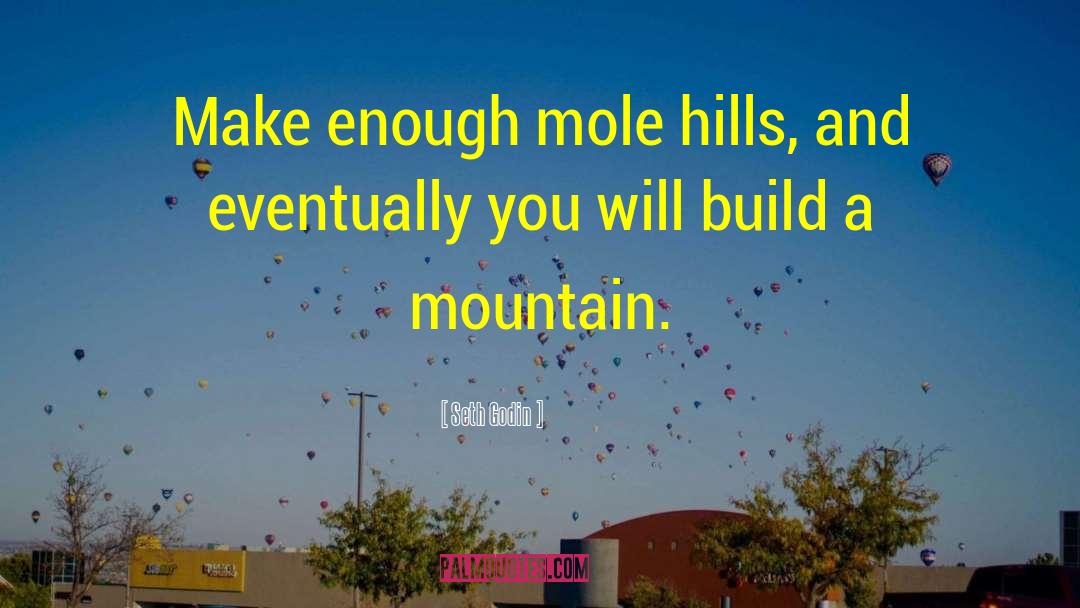 Moles quotes by Seth Godin