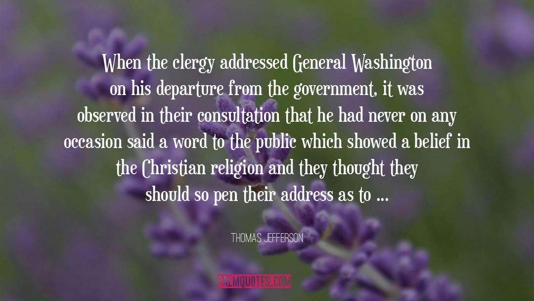 Molesting Clergy quotes by Thomas Jefferson