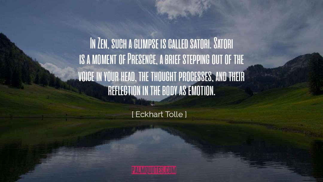 Moment Of Clarity quotes by Eckhart Tolle