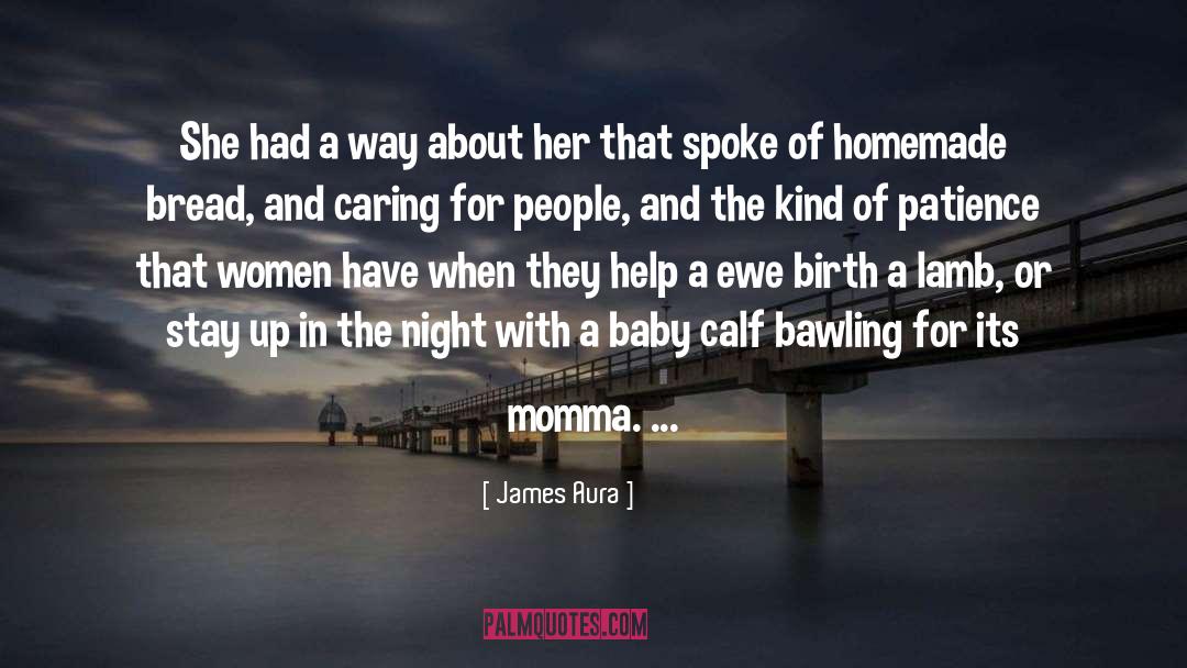 Momma quotes by James Aura