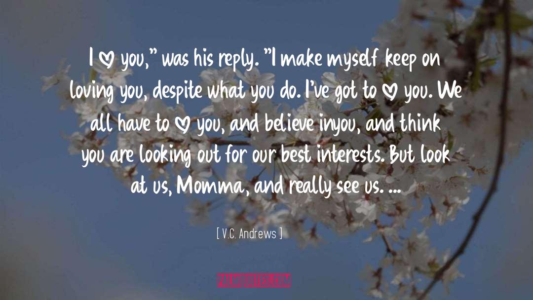 Momma quotes by V.C. Andrews