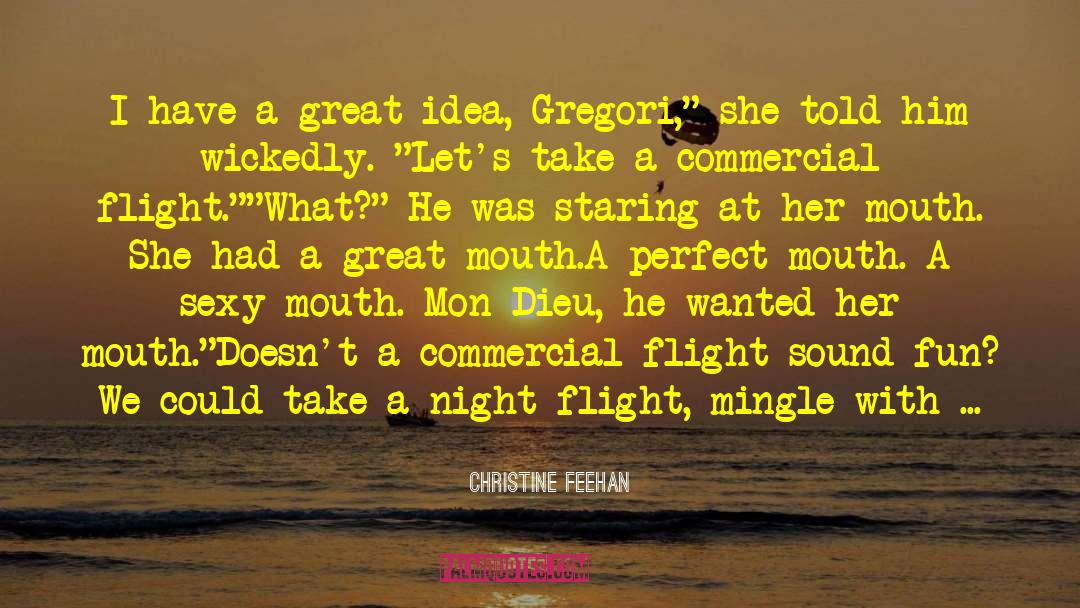 Mon Calamari quotes by Christine Feehan
